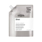 L'Oreal Professionnel Silver Purple Shampoo: Color Toning for Blonde, Gray & White Hair - Anti Brass Shampoo, 500ml Refill