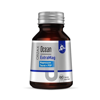 Ocean ExtraMag Magnesium Taurate & P5P Tablets - 60 Count
