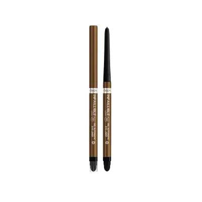 L'Oréal Paris Infaillible Eyeliner - Bronzed Espresso, Long-Lasting Waterproof Eye Makeup with Creamy Texture