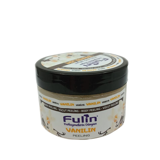 Fulin Vanilla Body Scrub/Peeling 500g - Exfoliating Skincare with Soothing Vanilla Scent