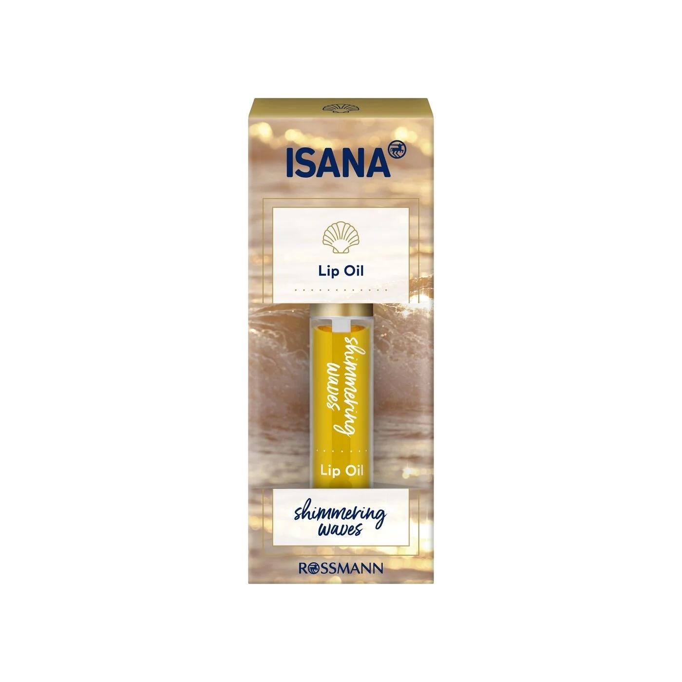 Isana Shimmering Waves Lip Oil for Soft Shine 5 ml