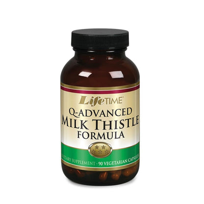 Life Time Q-Advanced Milk Thistle Formula Support Capsules 90 Count