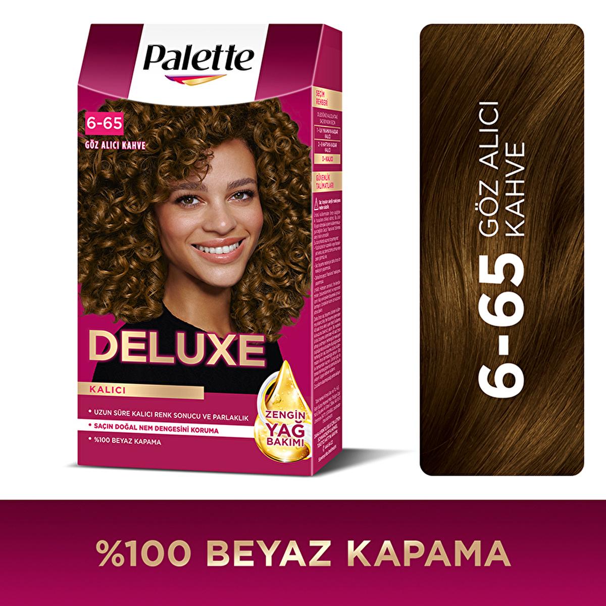 Palette Deluxe Hair Dye - Long-Lasting Coffee Brown Color with Nourishing Formula