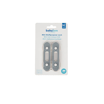 Babyjem Multi-Purpose Safety Lock - Easy Installation Childproofing Solution for Cabinets & Drawers