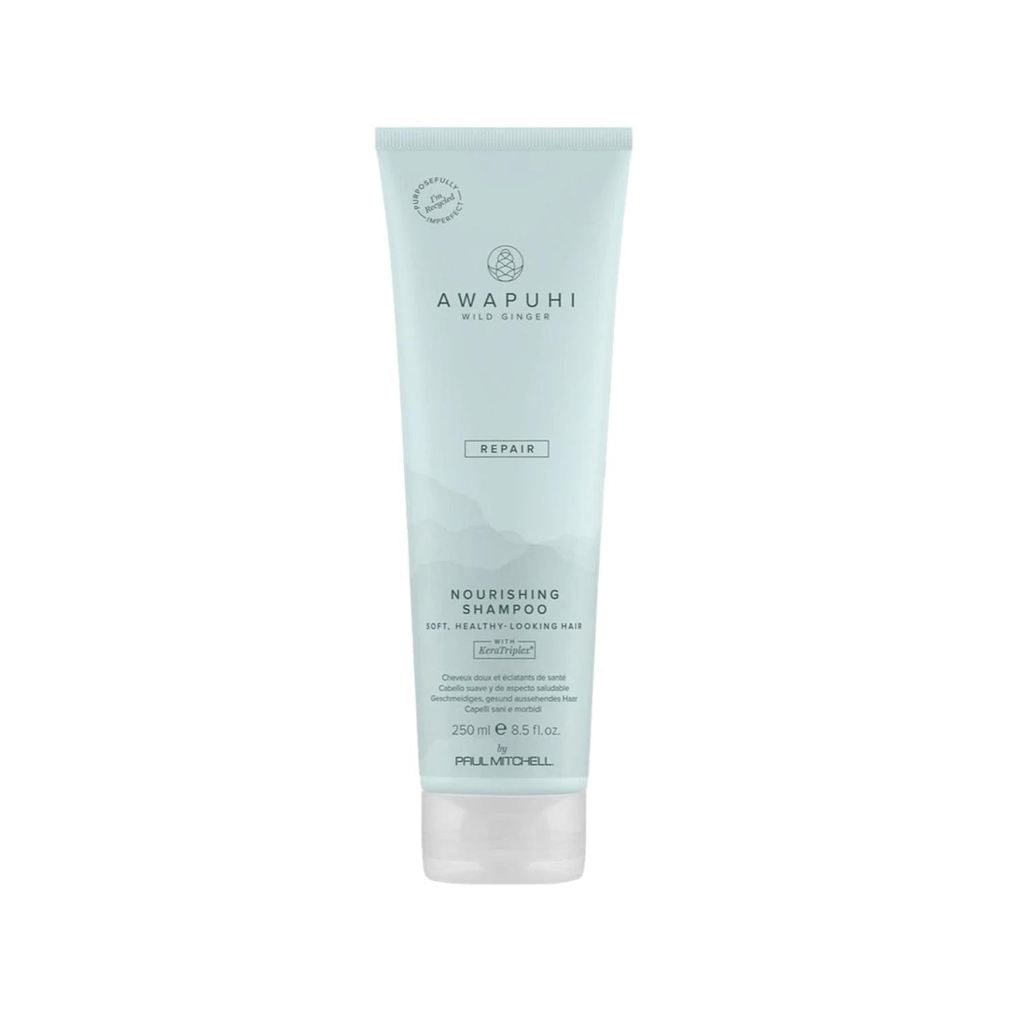 Paul Mitchell Awapuhi Wild Ginger Repair Nourishing Shampoo - 250ml Sulfate-Free Hair Repair