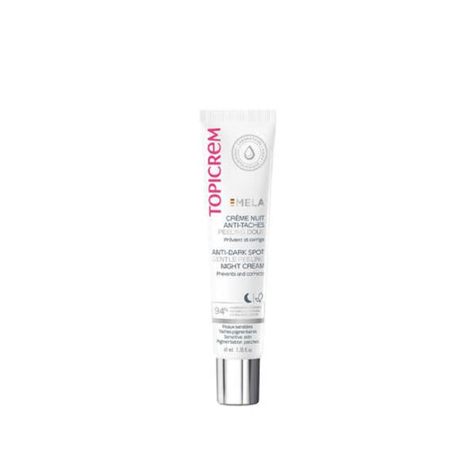 Topicrem Anti-Dark Spot Gentle Peeling Night Cream - Moisturizing Face Cream with Niacinamide, 1.35 fl oz