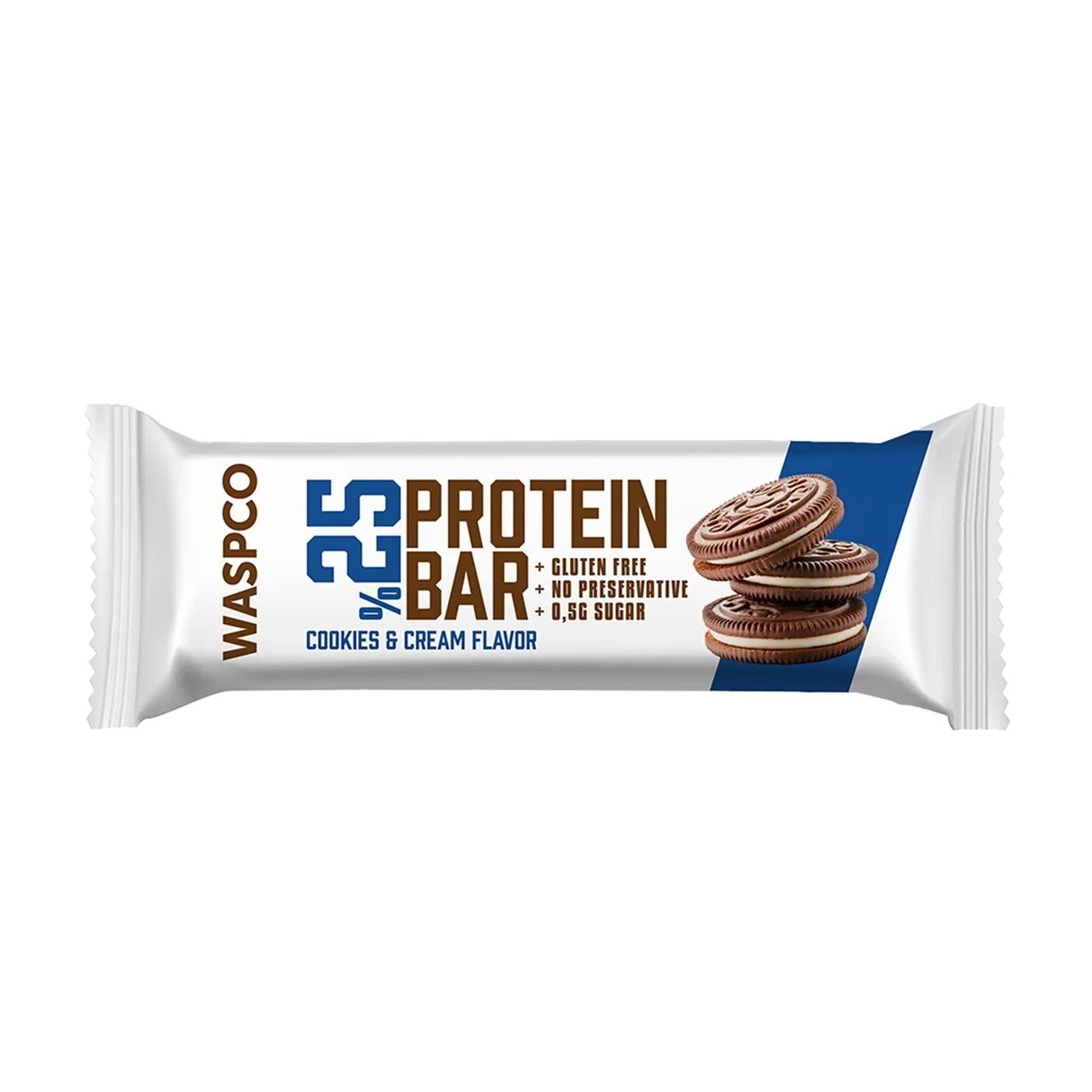 Wasp Chocolate Biscuit Protein Bar High Protein Snack 36g