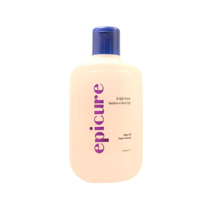 Epicure Wax Removal Oil - Baby Oil Scented Cleaner for Post-Waxing Skin Care, 1000ml