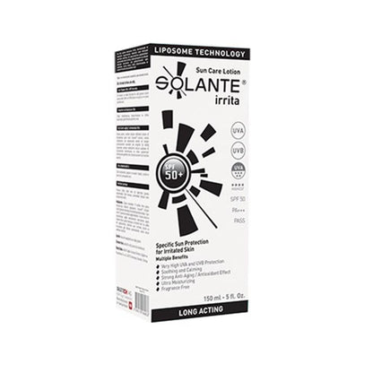Solante Irrita Sunscreen for Sensitive Skin - SPF 50+, 5.07 fl oz