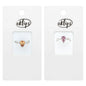 Eklips Modern Single Stone Ring - Elegant Teardrop Figure, Assorted Color Options