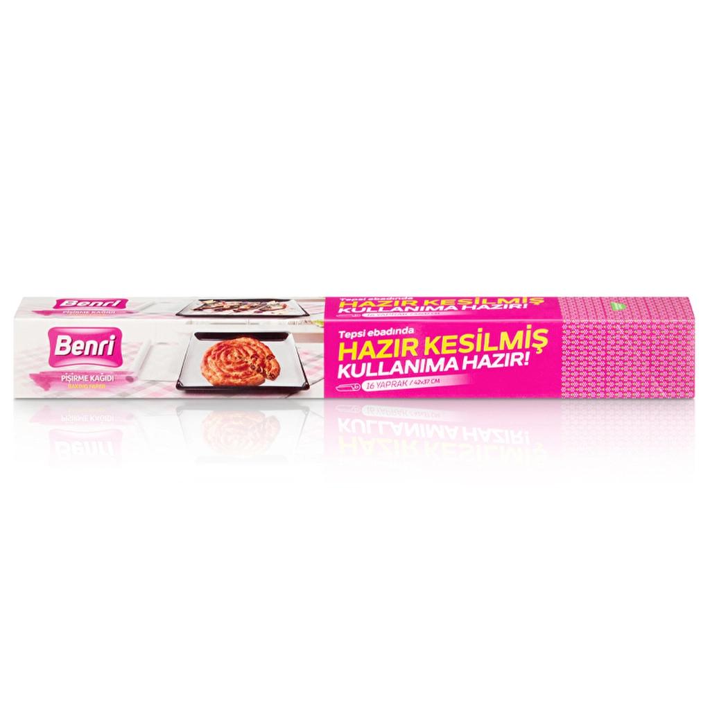 Benri Non-Stick Baking Paper Sheets for Easy Cleanup 16-Pack