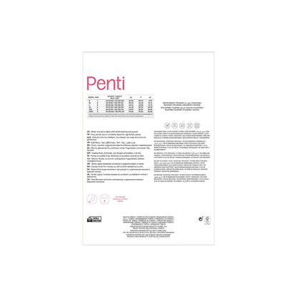 Penti Fit 15 Damson Sheer Tights - Size 3