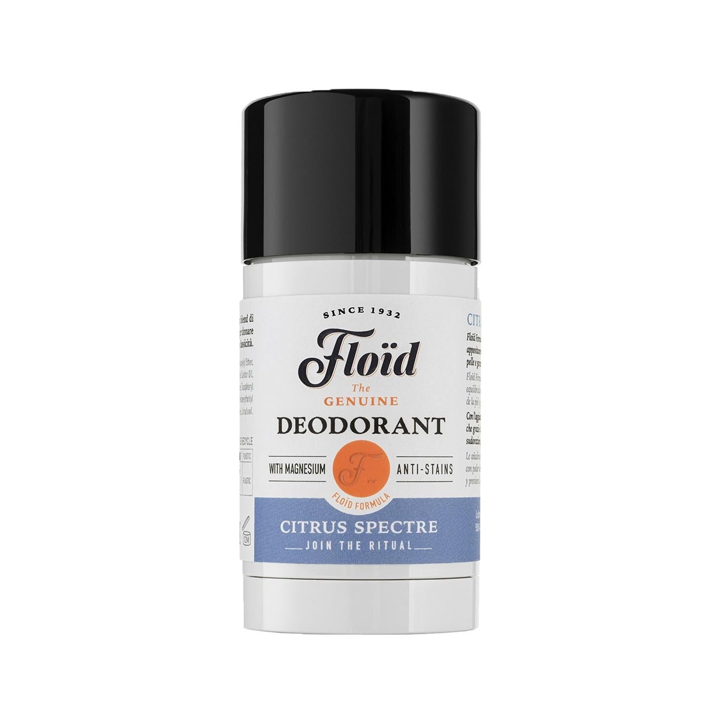 Floid Citrus Spectre Stick Deodorant - Refreshing Citrus Fragrance, Easy Application, 75ml