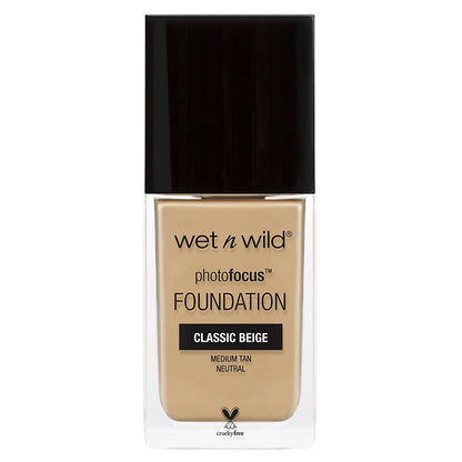 wet n wild Foundation Makeup - High Coverage, Matte Finish Liquid Foundation for Flawless Skin