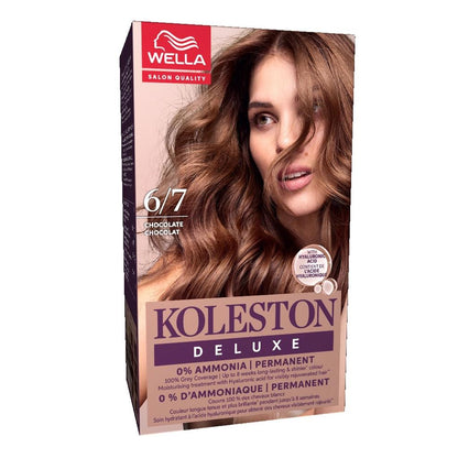 Wella Koleston Deluxe Ammonia-Free Hair Dye 6/7 Chocolate Brown