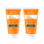 Avene Solaire Fluide SPF 50+ Sunscreen (2-Pack): High UVA/UVB Protection for Sensitive Skin | Best Sun Protection for Face