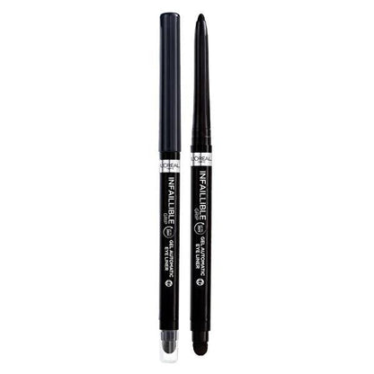 L'Oreal Paris Infallible Intense Black Automatic Gel Eyeliner: 36H Smudgeproof, Long-Lasting Eye Definition