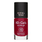 Rival Loves Me Ruby Red HD Gel Effect Nail Polish: Fast Drying, Intense Coverage, High Shine - Achieve Salon-Quality Nails at Home.