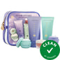 Tatcha Mini Favorites Set: Radiant Skin Routine with Hydrating Moisturizer, Pore Minimizing Cleanser & Lip Mask - Japanese Cruelty-Free Skincare