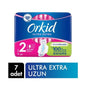 Orkid Ultra Extra Long Hygienic Pads: Ultimate Feminine Hygiene, Ultra Absorbent, Dermatologically Tested - 7 Count