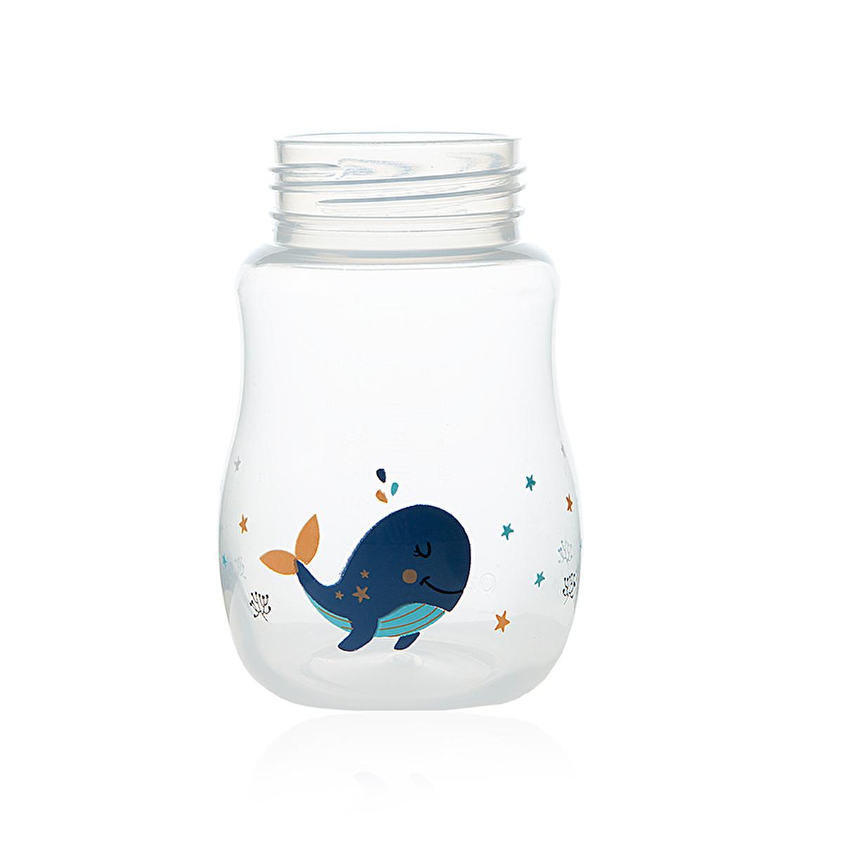 Babyjem Spill-Proof Baby Sippy Cup - 8.45 fl oz, Grey - Easy Transition from Bottle to Cup for Babies Aged 6-18 Months