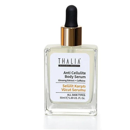 Thalia Ginseng & Caffeine Body Serum - Anti-Cellulite, Vegan Skincare Solution for Smoother Skin