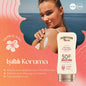 Hawaiian Tropic Glowing Protection SPF 50 Sunscreen Lotion - UVA/UVB, Vegan & Cruelty-Free, Moisturizing - 6.09 fl oz