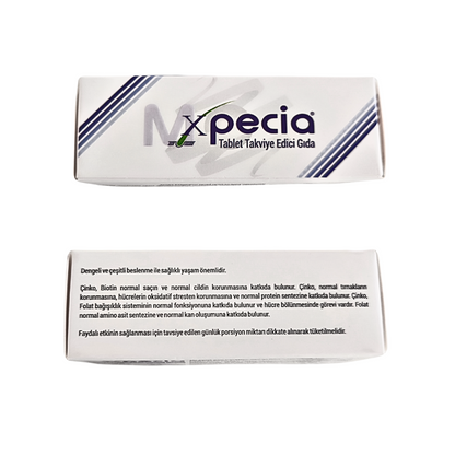 Xpecia For Men 60 Tablets - Hair Health Supplement | Men's Health