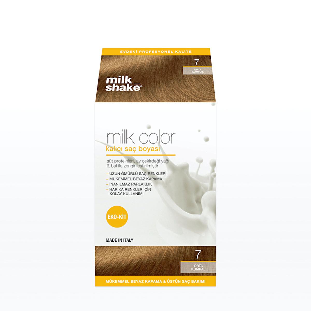 milk_shake Permanent Hair Color Set - Nourishing Hair Dye for Long-Lasting Vibrant Color, 3.72 fl oz
