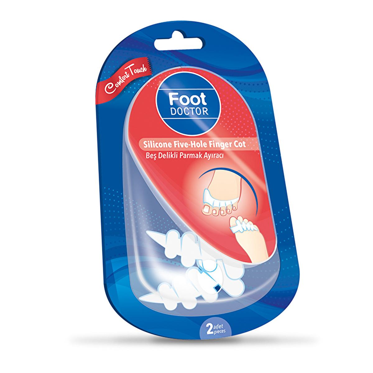 Foot Doctor: Toe Separator - Realign & Relieve Foot Pain with Orthopedic Five-Hole Design for Bunion Treatment & Overlapping Toe Correction