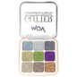 Mov Eyeshadow: 9-Color Glitter Eyeshadow Palette - Unleash Intense Sparkle, Long-Lasting Glamour, and Highly Pigmented Color for Stunning Eye Makeup.
