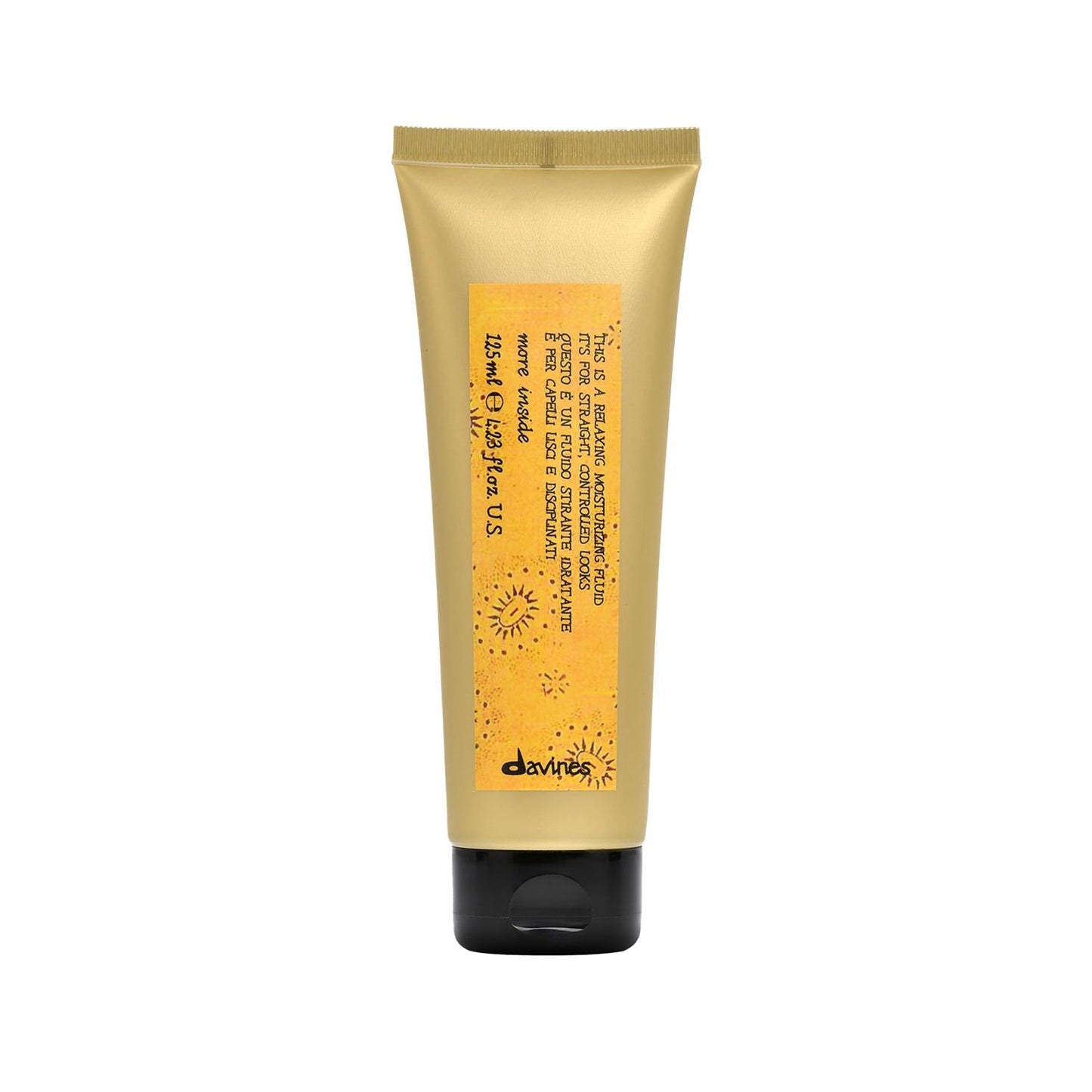 Davines Relaxing Moisturizing Fluid for Frizz Control 125 ml