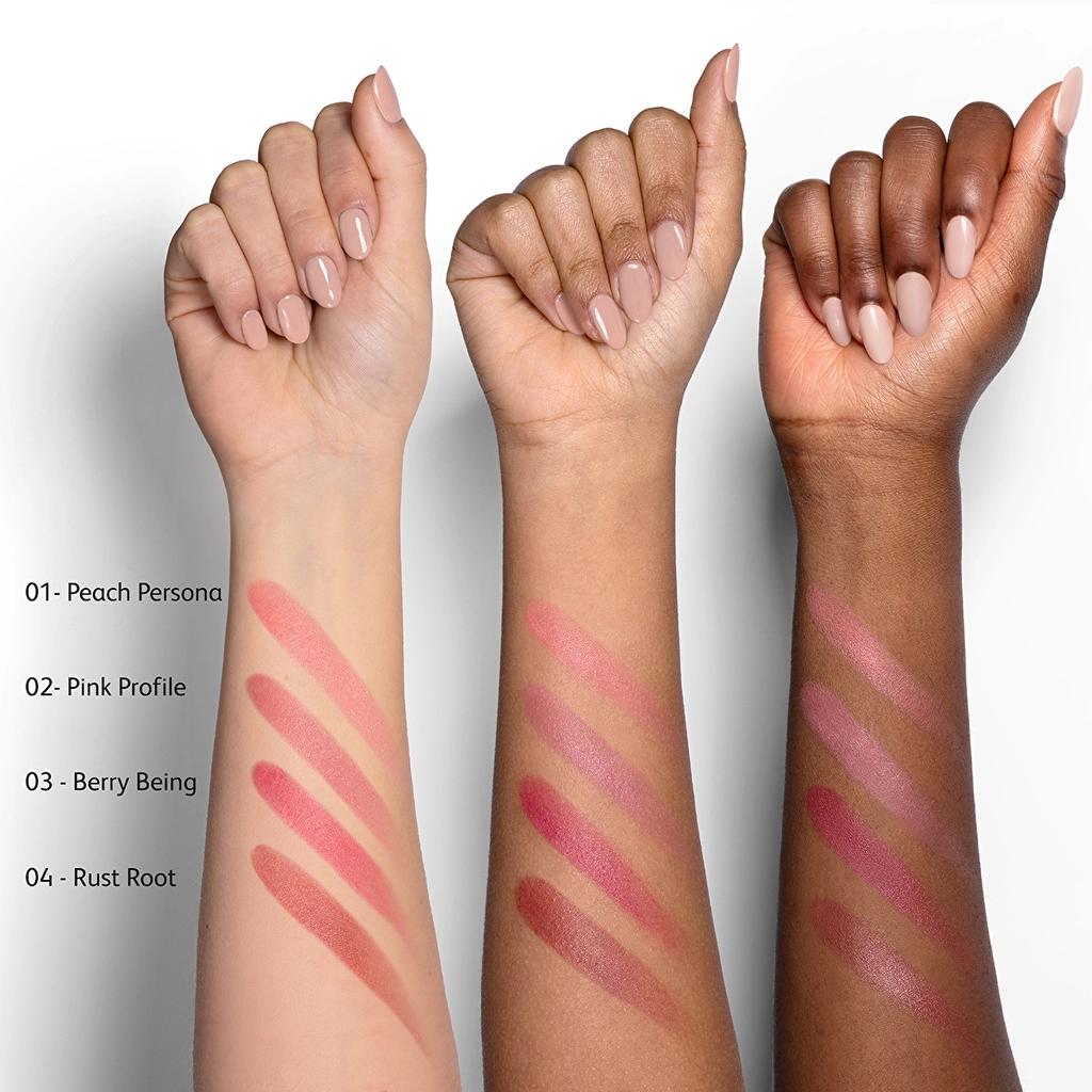 Astra Stick Cream Blush in Rust Root for Radiant Cheeks