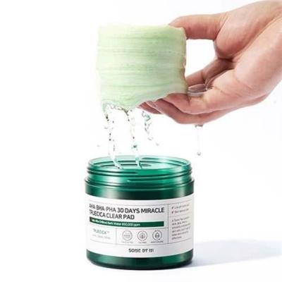 Some By Mi AHA-BHA-PHA 30 Days True Cica Clear Exfoliating Face Pads - Gentle Skincare for Blackheads & Whiteheads