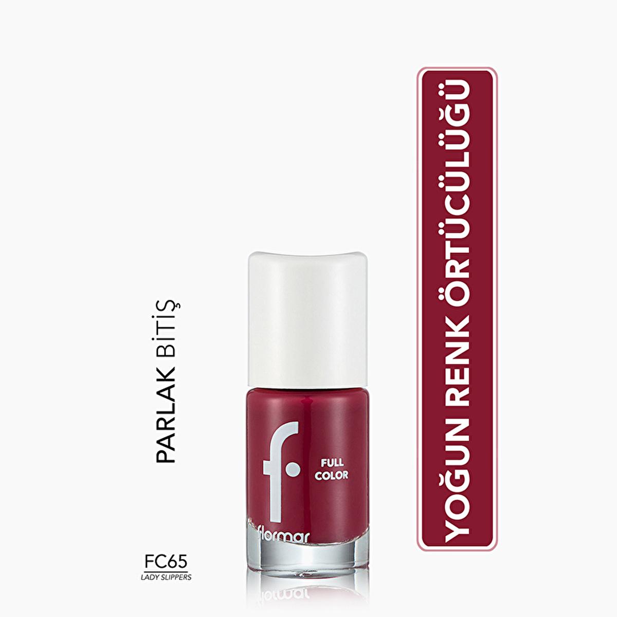 Flormar Full Color High Pigment Nail Polish - Long-Lasting Color