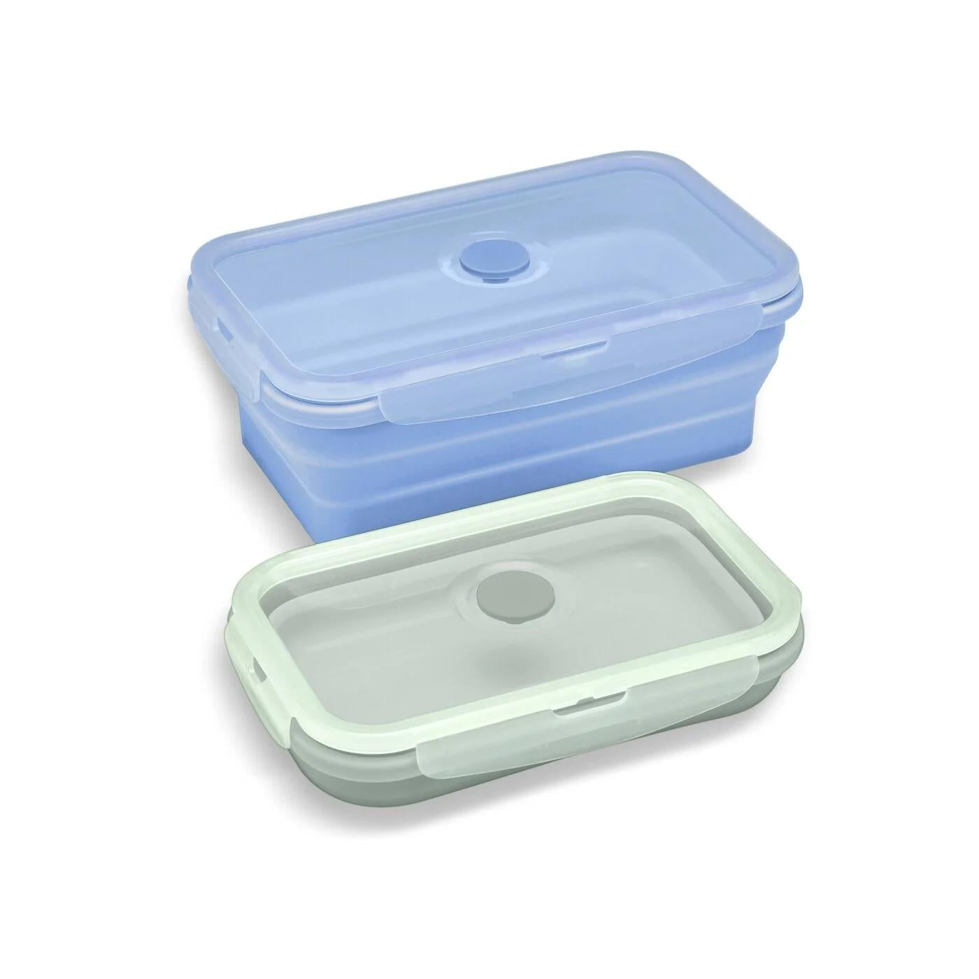 Ideenwelt Collapsible Food Storage Containers 2-Pack