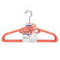 Ideenwelt 8 Piece Orange/Turquoise Clothing Hanger Set - Space Saving Closet Organization Solution