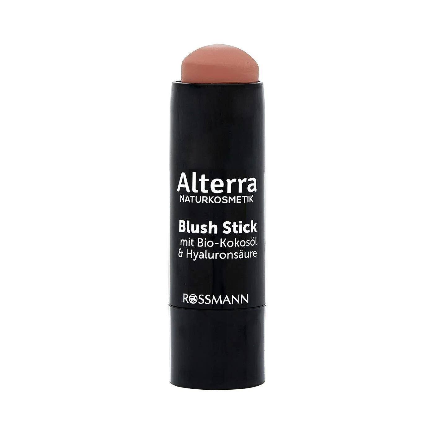 Alterra Blush Stick No 01 Peachy Glow for Radiant Cheeks 6.4g