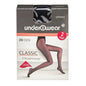 Underwear 20 Denier Sheer Lycra Tights in Black