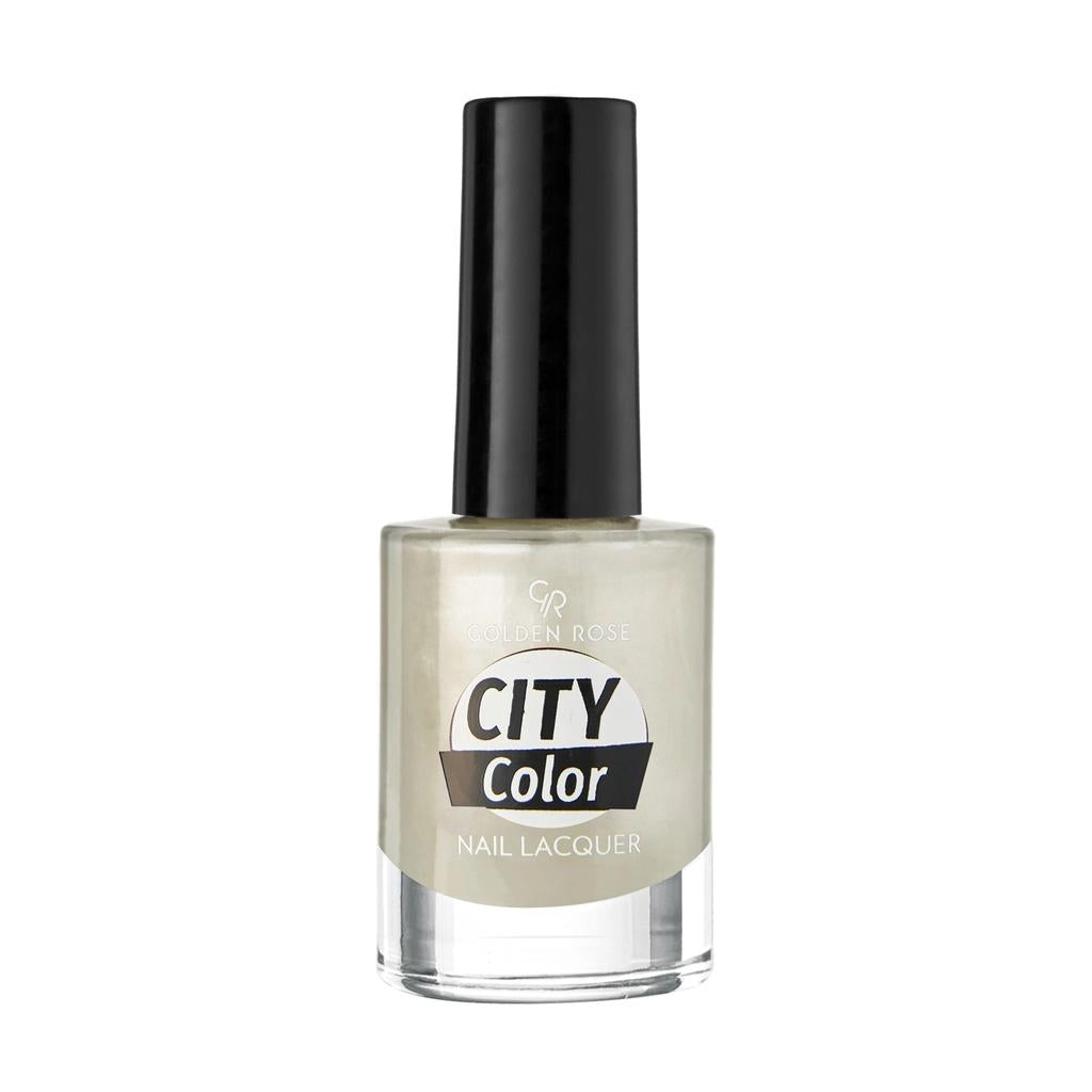 Golden Rose City Color Nail Lacquer 01 High-Shine Nail Polish