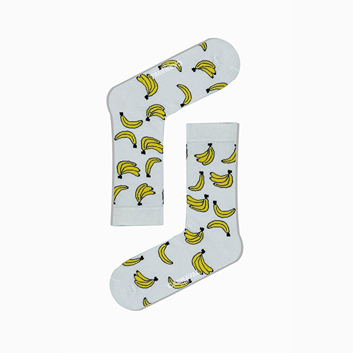 Carnaval Fruit-Themed Socks 5-Pack - Soft, Comfortable, and Stretchy Casual Socks for Everyday Wear