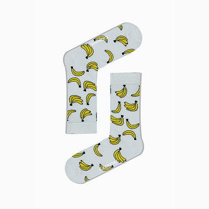 Carnaval Fruit-Themed Socks 5-Pack - Soft, Comfortable, and Stretchy Casual Socks for Everyday Wear