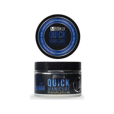 Mara Manicure & Pedicure Peeling for Men - Natural Exfoliating Hand & Foot Scrub - At Home Grooming - Soften Cuticles & Whiten Nails - 300g