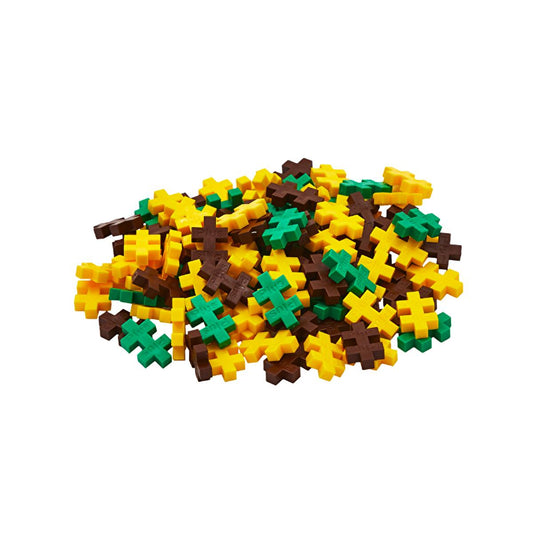 Plus Plus Construction Toy, Educational Building Set for Kids - 100 Pieces in Reusable Tube, Made in Denmark