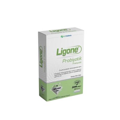 Ligone Probiyotik Probiotic Supplement for Gut Health Support - 30 Capsules