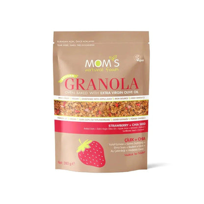 Moms Granola Strawberry & Chia Seed Blend 280g