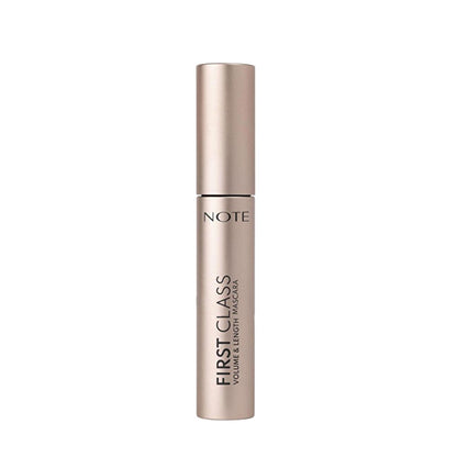 Note First Class Mascara: Extreme Volume & Length - Smudge-Proof, Long-Lasting Black Mascara for Dramatic Lash Enhancement