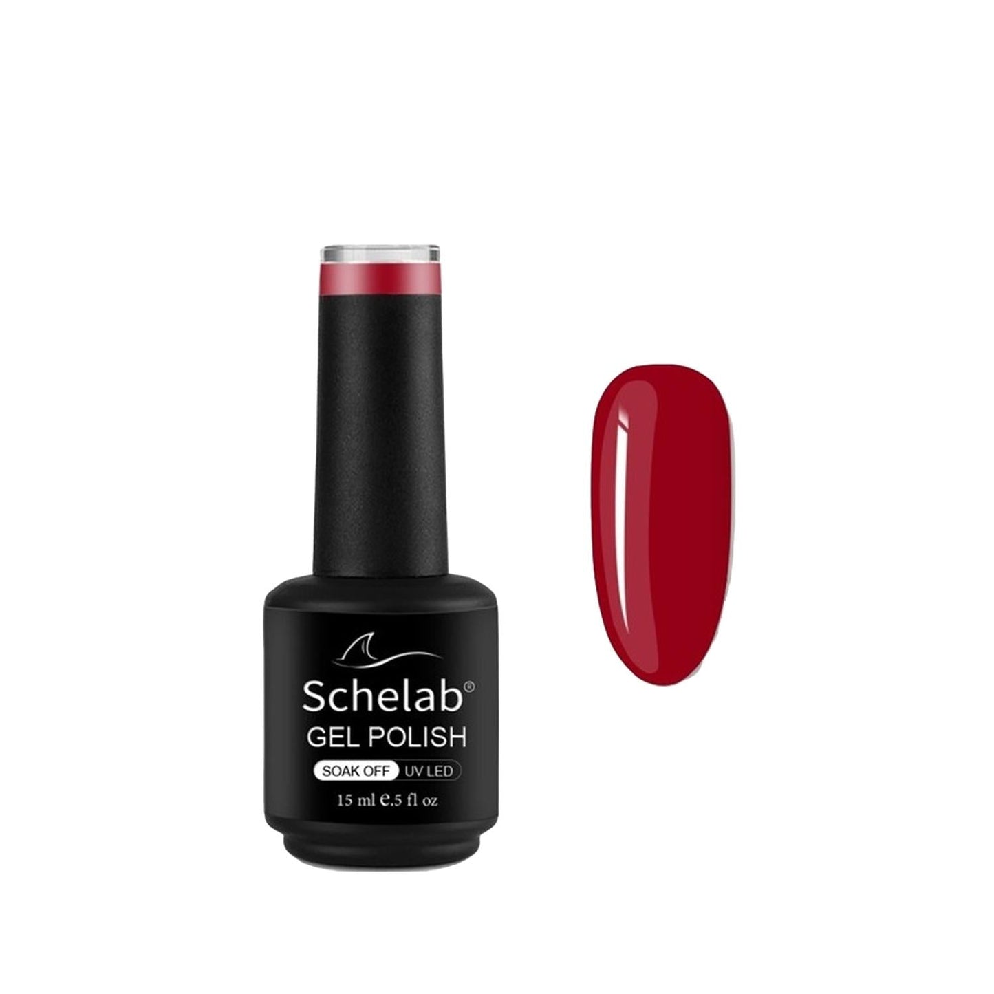 Schelab Long-Lasting 3-Step Gel Nail Polish - Salon-Quality at Home, 0.51 fl oz