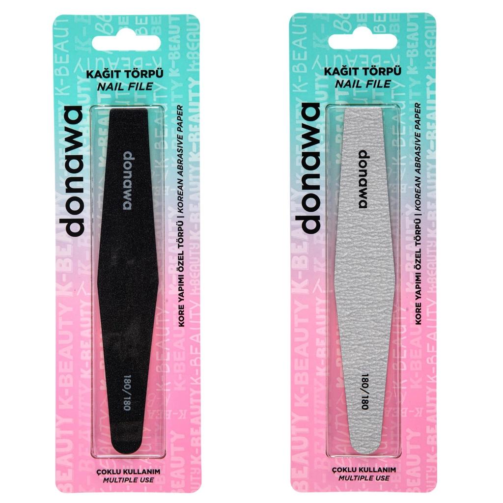 Donawa 1822 Paper Nail File for Smooth Shaping Assorted