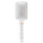 Smooth Paddle Brush: Achieve Sleek, Straight Hair with Frizz Control & Enhanced Shine - Heat Resistant Nylon Bristles for Professional Blowouts